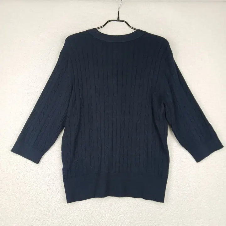 [BUNJANG] GEORGES RECH Cable Knit Cardigan (Size 95) / 조르쥬 레쉬 GEORGES RECH 여성 꽈배기 니트 가디건(95)