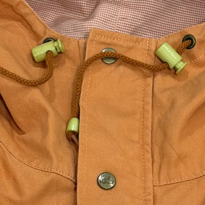 [BUNJANG] Karl Helmut Orange String Rain Coat / 90s Karl helmut orange string rain coat