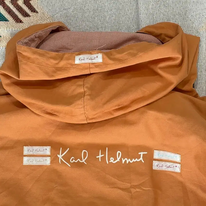 [BUNJANG] Karl Helmut Orange String Rain Coat / 90s Karl helmut orange string rain coat