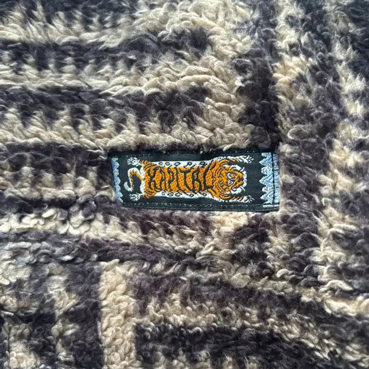 [BUNJANG] KAPITAL Fleece Pullover (Size 3) / KAPITAL 캐피탈 플리스 풀오버 (3)