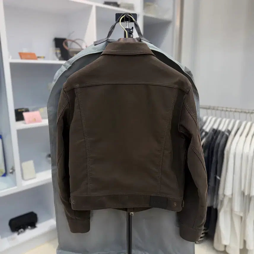 [BUNJANG] Tom Ford Cotton Brushed Trucker Jacket / 톰포트 코튼 브러시드 트리커 자켓