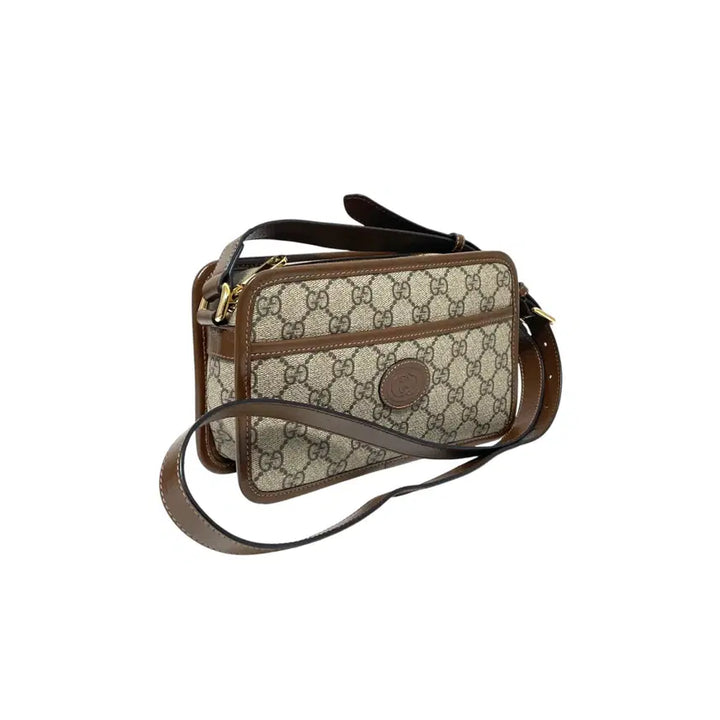 [BUNJANG] Gucci 658572 Interlocking G Mini Shoulder Bag / 구찌 658572 인터로킹 G 미니 숄더백 겸 크로스백H00234