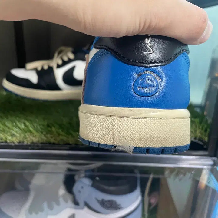 [BUNJANG] Nike Jordan 1 Travis Scott Fragment Retro Low 255 / 나이키 조던1 트래비스 스캇 프라그먼트 레트로 로우 255