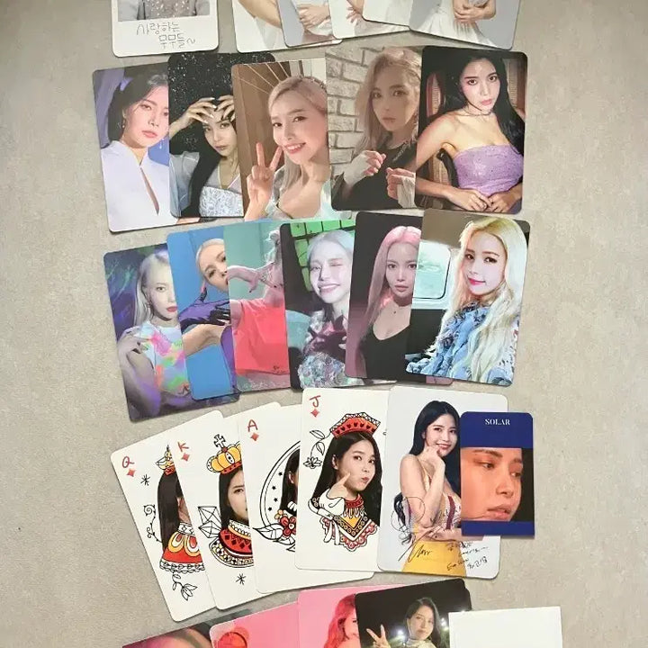 [BUNJANG] Mamamoo Solar Bundle Set Photocard / 마마무 솔라 포카 일괄