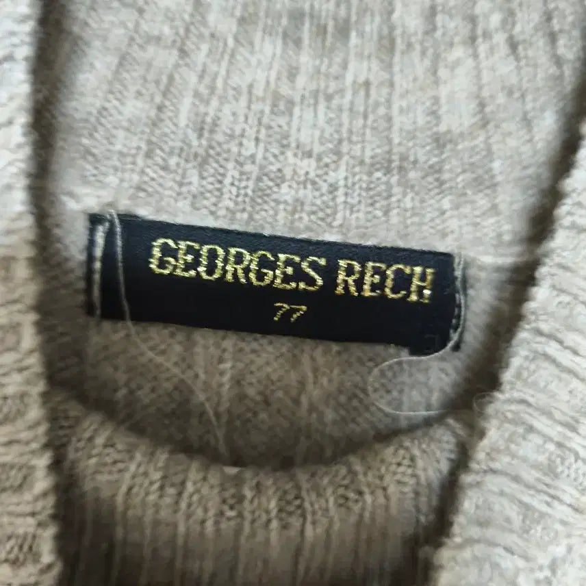 [BUNJANG] Georges Rech Knit 77 / Georges Rech (죠르쥬 래쉬) 니트77