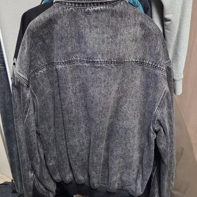 [BUNJANG] Maison Mined Denim Bomber Jacket / 메종미네드 데님 봄버자켓