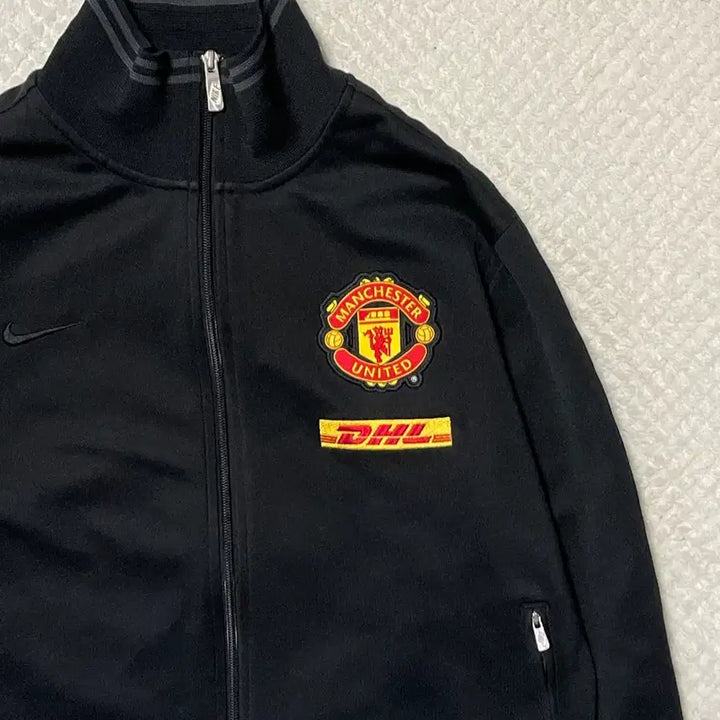 [BUNJANG] Nike Manchester United Training Track Jacket (XXL) / [XXL] 나이키 맨유 로고 트레이닝 트랙탑 져지 자켓(클리닝O)
