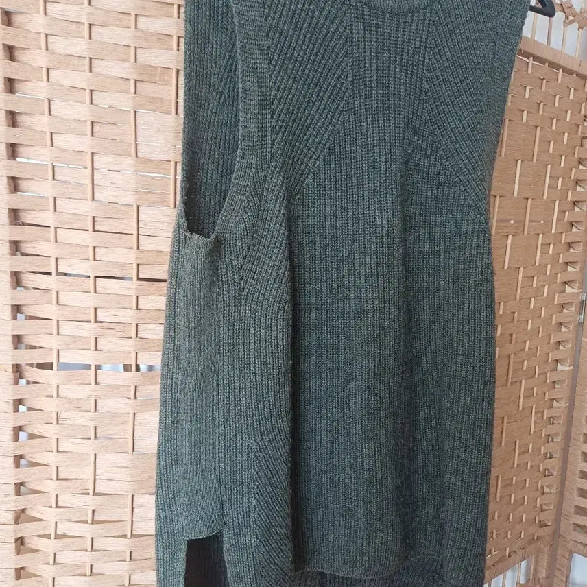 [BUNJANG] Free Knit Vest / 니트 베스트 조끼 Free