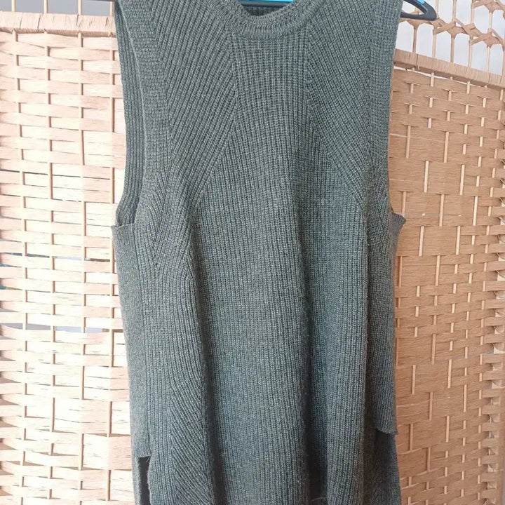[BUNJANG] Free Knit Vest / 니트 베스트 조끼 Free
