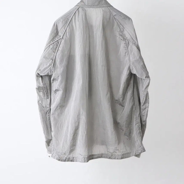 [BUNJANG] Stone Island Nylon Metal Overshirt Silver XXL / 스톤아일랜드 나일론메탈 오버셔츠 실버 XXL팝니다.