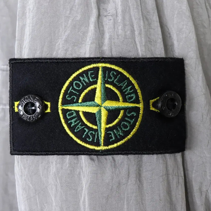 [BUNJANG] Stone Island Nylon Metal Overshirt Silver XXL / 스톤아일랜드 나일론메탈 오버셔츠 실버 XXL팝니다.