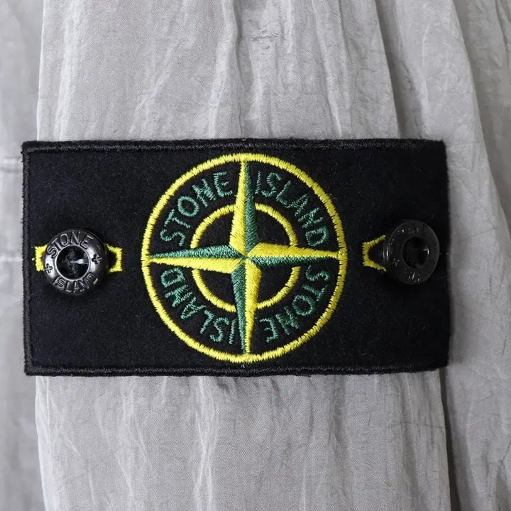 [BUNJANG] Stone Island Nylon Metal Overshirt Silver XXL / 스톤아일랜드 나일론메탈 오버셔츠 실버 XXL팝니다.