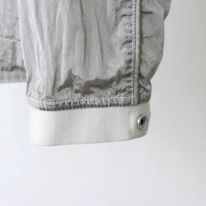 [BUNJANG] Stone Island Nylon Metal Overshirt Silver XXL / 스톤아일랜드 나일론메탈 오버셔츠 실버 XXL팝니다.