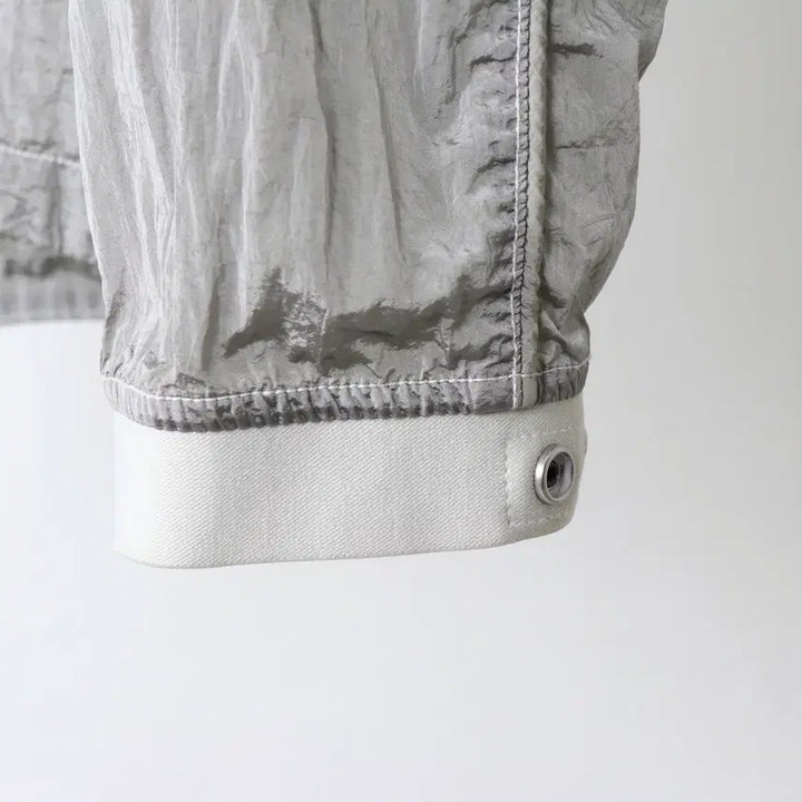 [BUNJANG] Stone Island Nylon Metal Overshirt Silver XXL / 스톤아일랜드 나일론메탈 오버셔츠 실버 XXL팝니다.