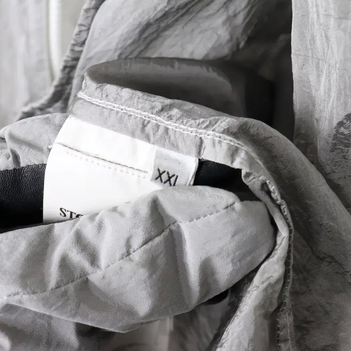 [BUNJANG] Stone Island Nylon Metal Overshirt Silver XXL / 스톤아일랜드 나일론메탈 오버셔츠 실버 XXL팝니다.