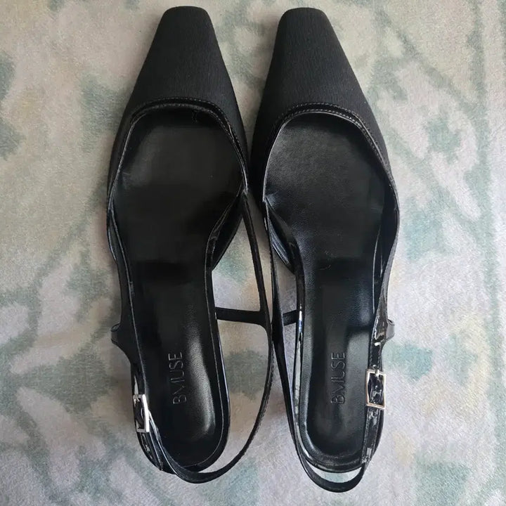 [BUNJANG] BMUSE Black Slingback 245mm / 비뮤즈 (현 베뉴엣)블랙 슬링백 245mm
