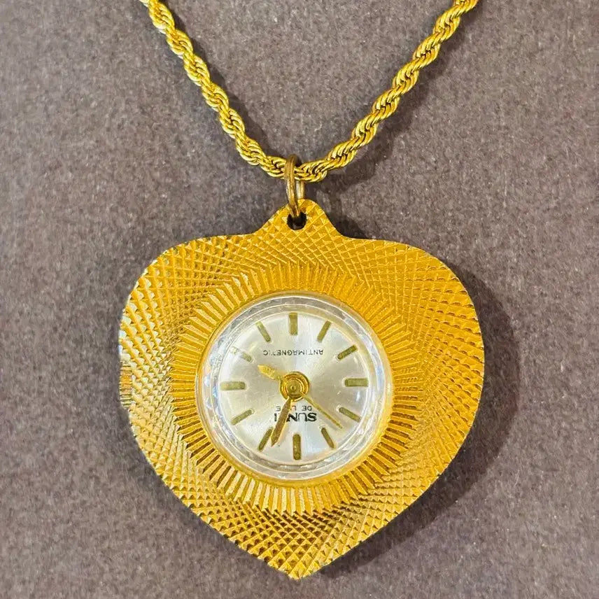 [BUNJANG] Sunki Vintage Mechanical Pendant Watch / Sunki 빈티지 펜던트 기계식 시계