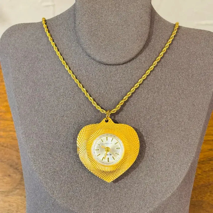 [BUNJANG] Sunki Vintage Mechanical Pendant Watch / Sunki 빈티지 펜던트 기계식 시계