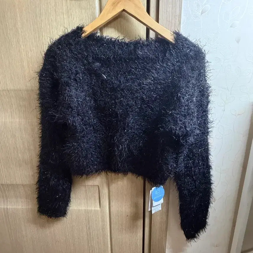 [BUNJANG] redyazel Crop Knit Black / redyazel 크롭니트 블랙