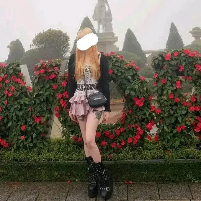 [BUNJANG] Menhera Onegai Gal Coordinate Set / 멘헤라 오네갸루 코디세트 (착샷)