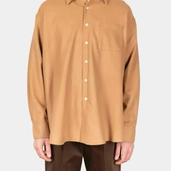 [BUNJANG] Our Legacy Borrowed Wool Camel Shirt 50 / 아워레가시 버로우드 울 카멜 셔츠 50