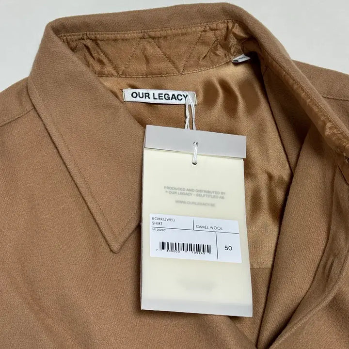 [BUNJANG] Our Legacy Borrowed Wool Camel Shirt 50 / 아워레가시 버로우드 울 카멜 셔츠 50
