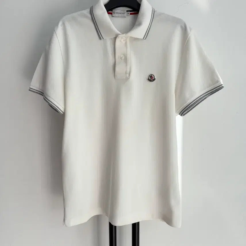 [BUNJANG] Moncler Pique Polo Shirt / 정품 몽클레르 Moncler 피케 카라 반팔 티셔츠