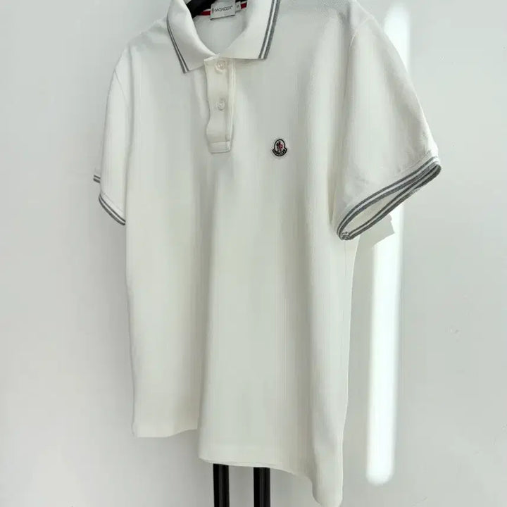 [BUNJANG] Moncler Pique Polo Shirt / 정품 몽클레르 Moncler 피케 카라 반팔 티셔츠