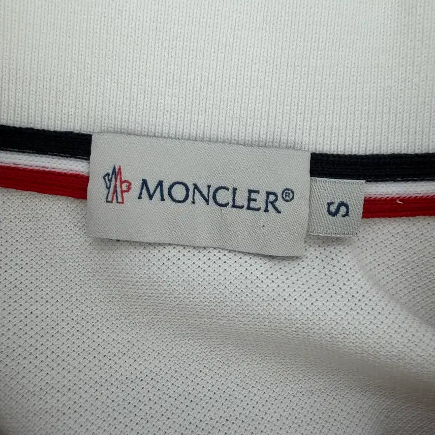 [BUNJANG] Moncler Pique Polo Shirt / 정품 몽클레르 Moncler 피케 카라 반팔 티셔츠
