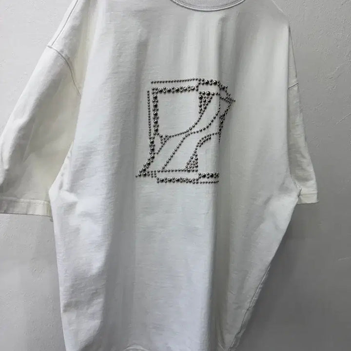 [BUNJANG] Welldone Oversized T-shirt (White) - S / 정품) 웰던 오버핏 반팔티 S