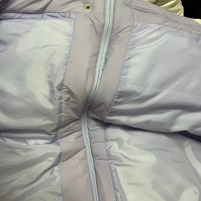 [BUNJANG] Le Coq Sportif Women's Long Down Jacket (Lavender) / 새상품)르꼬끄 여성 롱패딩 85(S) 연보라