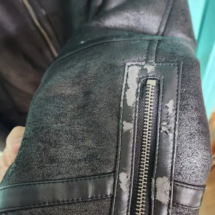 [BUNJANG] Project M Black Mustang Jacket / 프로젝트엠 무스탕 블랙 110