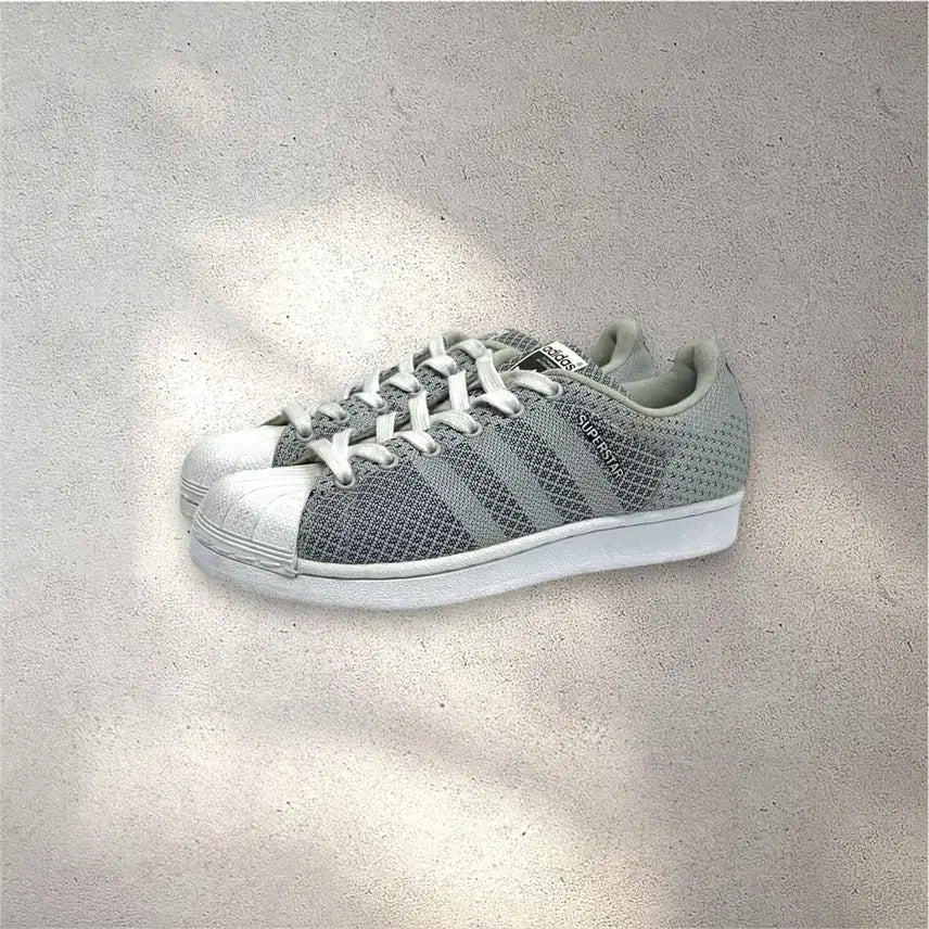 [BUNJANG] Adidas Superstar Gray Sneakers / [230] 아디다스 슈퍼스타 그레이 (No.518)
