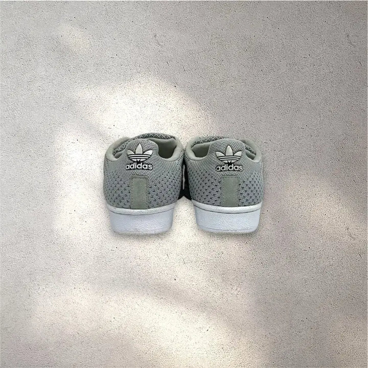 [BUNJANG] Adidas Superstar Gray Sneakers / [230] 아디다스 슈퍼스타 그레이 (No.518)