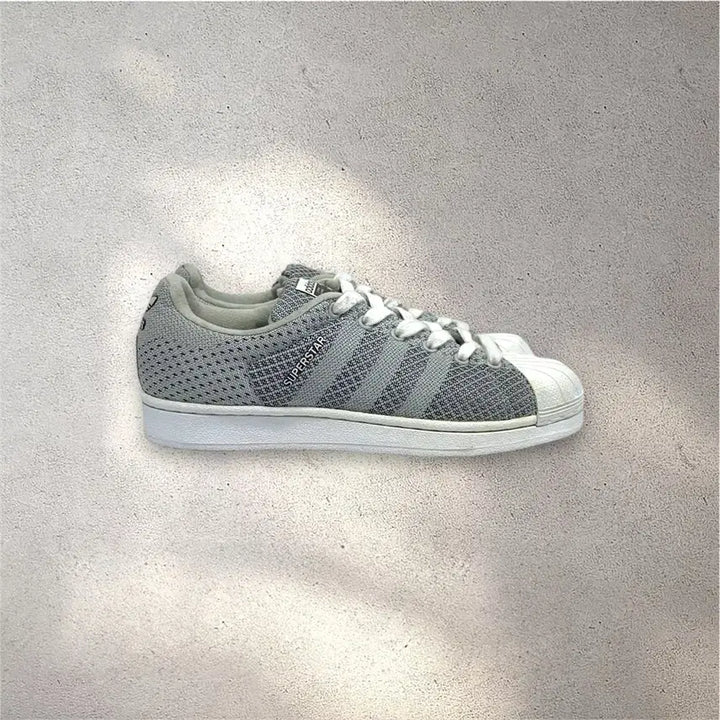 [BUNJANG] Adidas Superstar Gray Sneakers / [230] 아디다스 슈퍼스타 그레이 (No.518)