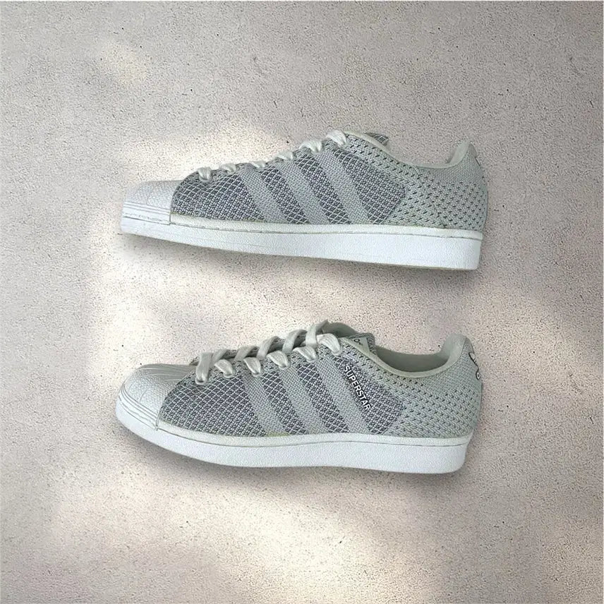 [BUNJANG] Adidas Superstar Gray Sneakers / [230] 아디다스 슈퍼스타 그레이 (No.518)