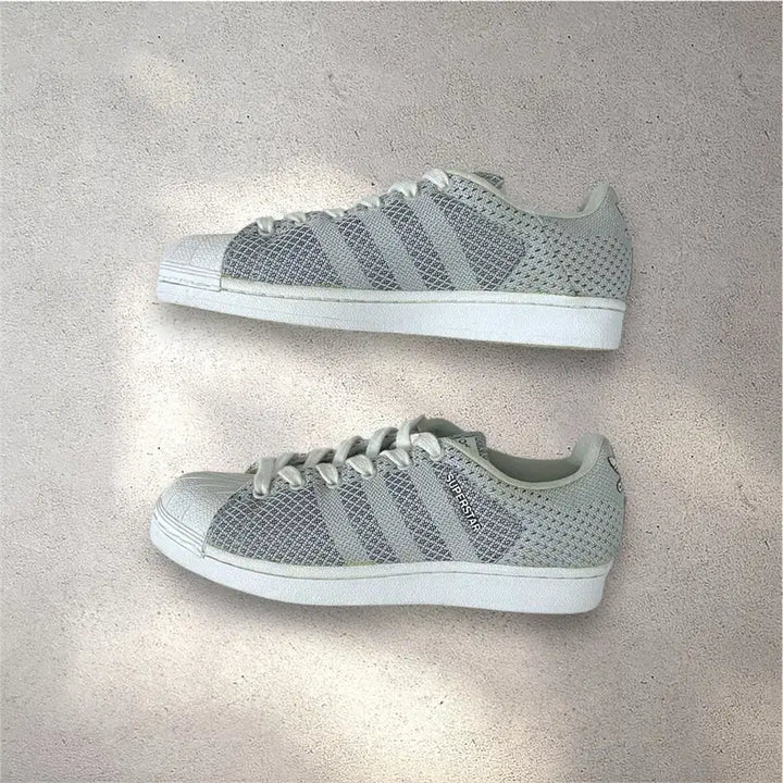 [BUNJANG] Adidas Superstar Gray Sneakers / [230] 아디다스 슈퍼스타 그레이 (No.518)