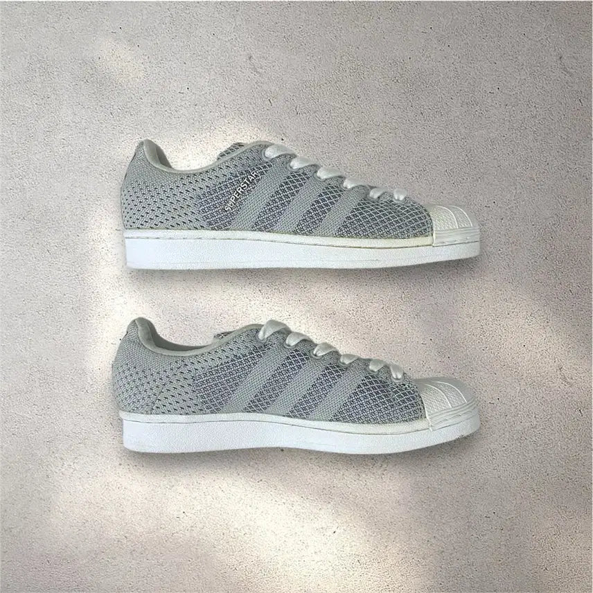 [BUNJANG] Adidas Superstar Gray Sneakers / [230] 아디다스 슈퍼스타 그레이 (No.518)