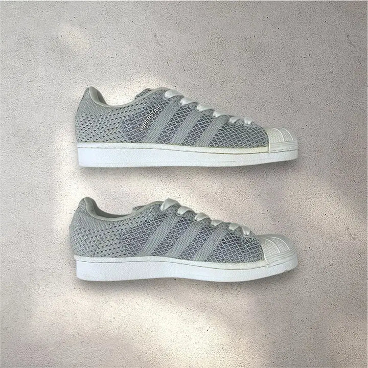 [BUNJANG] Adidas Superstar Gray Sneakers / [230] 아디다스 슈퍼스타 그레이 (No.518)