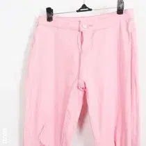 [BUNJANG] Pink Cotton Damage Bootcut Pants / 여성55/ 핑크 스판 데미지 코튼팬츠 35-165