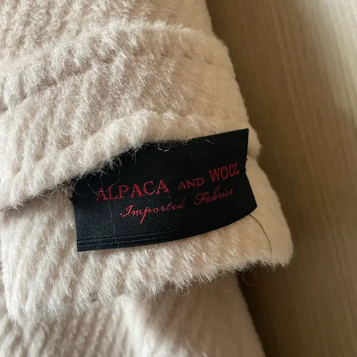 [BUNJANG] Chris Harper Ivory Suri Alpaca Wool Women's Coat / 크리스하퍼 아이보리 수리알파카/울 여성 코트