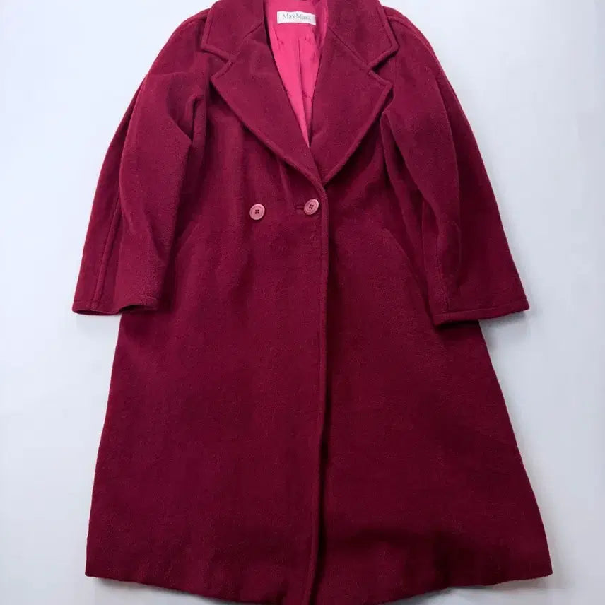[SOLD OUT] 막스마라 울 캐시미어 코트 버건디