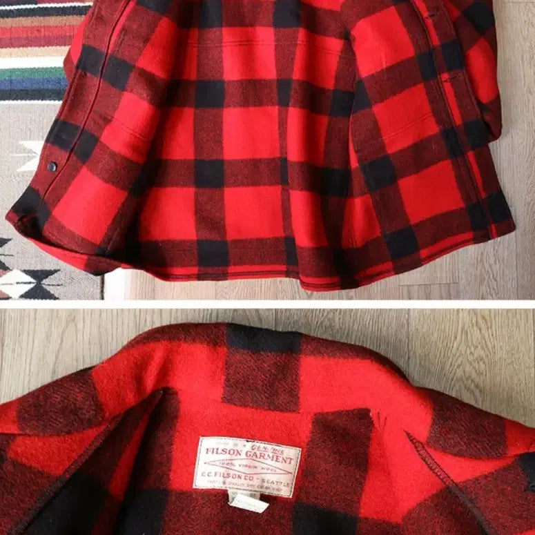 [BUNJANG] Filson Double Mackinaw Cruiser Jacket / 미국산 80-90S 미국산 filson 필슨 더블 메키노 크루저 자켓