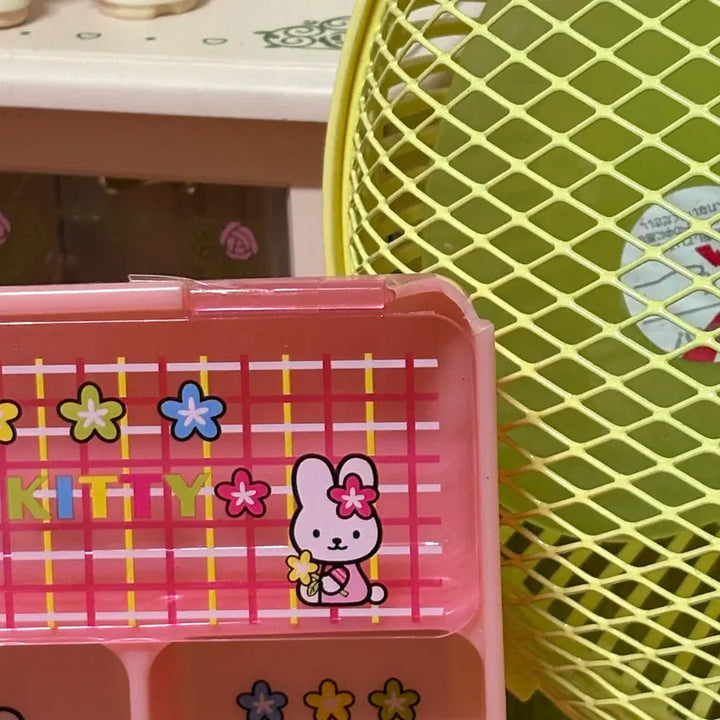 [BUNJANG] Kitty Vintage Pencil Case / 고전키티고전캐시 고전키티필통 고전키티보관함