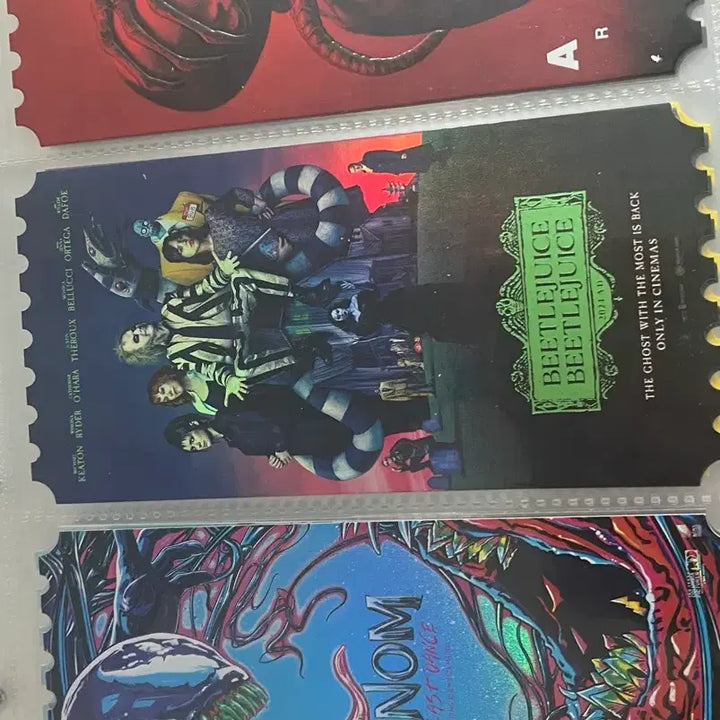 [BUNJANG] Various Movie Original Tickets Bundle Set / 일괄) 오티판매 비틀쥬스 베놈 에이리언 오리지널티켓