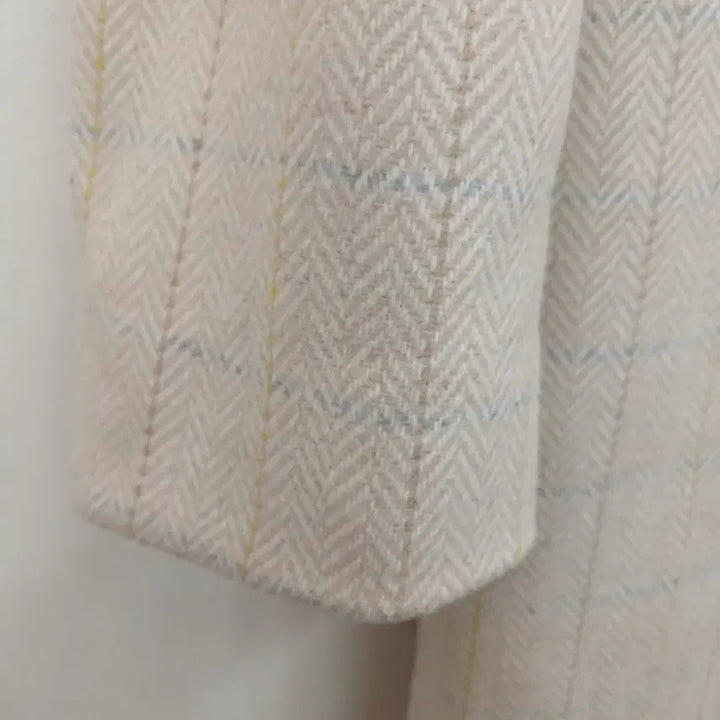 [BUNJANG] The Edge Herringbone Long Coat / 66사이즈 헤링본 롱코트 더 엣지