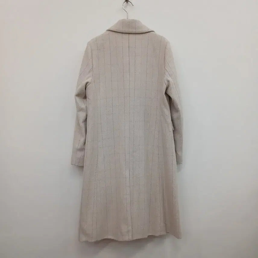 [BUNJANG] The Edge Herringbone Long Coat / 66사이즈 헤링본 롱코트 더 엣지