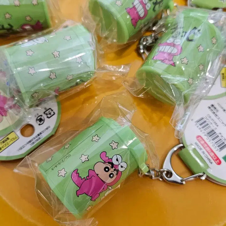 [BUNJANG] Chocobi Coin Case Keyring / 짱구 초코비 코인케이스 동전케이스 코인실린더 키링