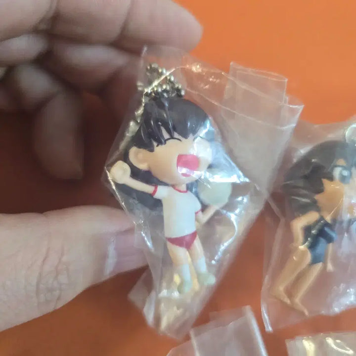 [BUNJANG] Azumanga Daioh Gacha Figure Keyring Set of 6 / 아즈망가대왕 가챠 피규어 키링 6종 미개봉 캡슐x