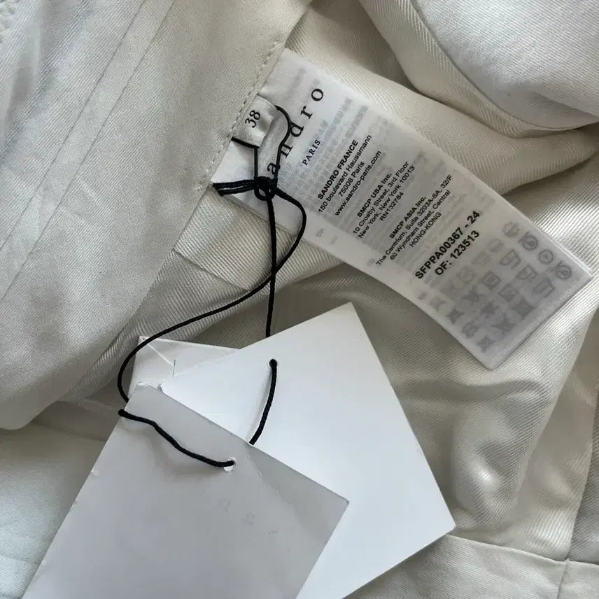 [BUNJANG] Sandro Check Wide Pants / (새상품) 산드로 모직 혼방 체크 와이드 팬츠 38 허리27-28